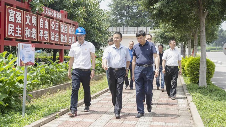 云南省应急管理厅检查组赴解化化工开展硝酸铵清静生产专项检查