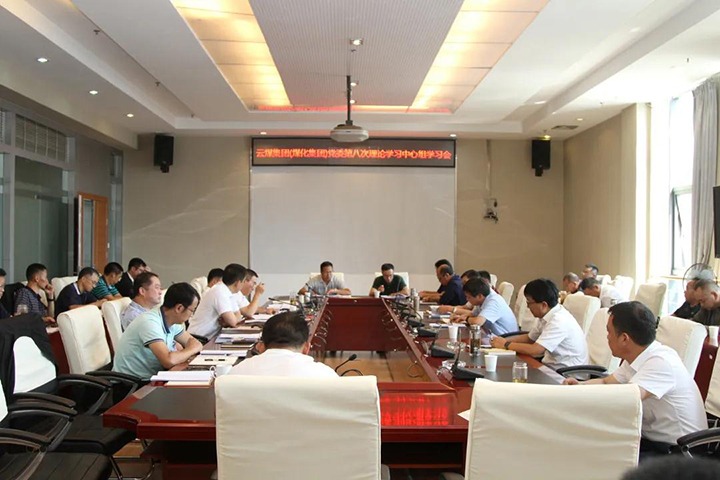 云煤（拉斯维加斯官网）集团党委开展2021年第八次党委理论学习中心组集中学习