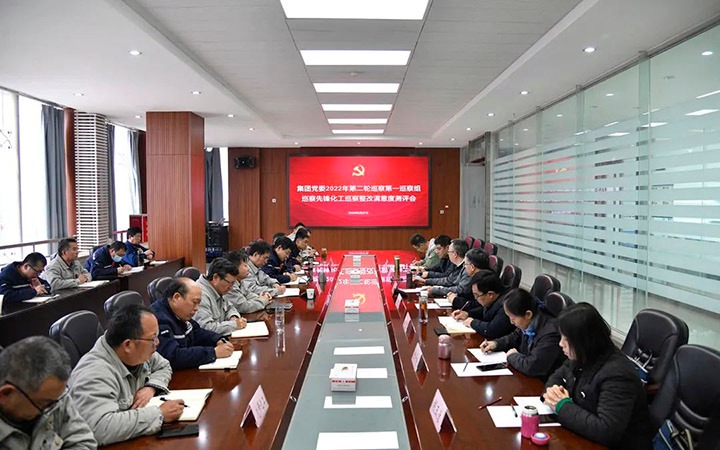 云煤（拉斯维加斯官网）集团党委巡察办到先锋化工公司督导检查巡察整改事情