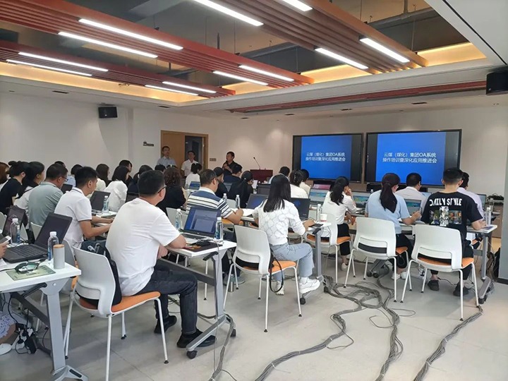 【聚焦云煤】云煤（拉斯维加斯官网）集团举行OA系统操作培训暨深化应用推进会