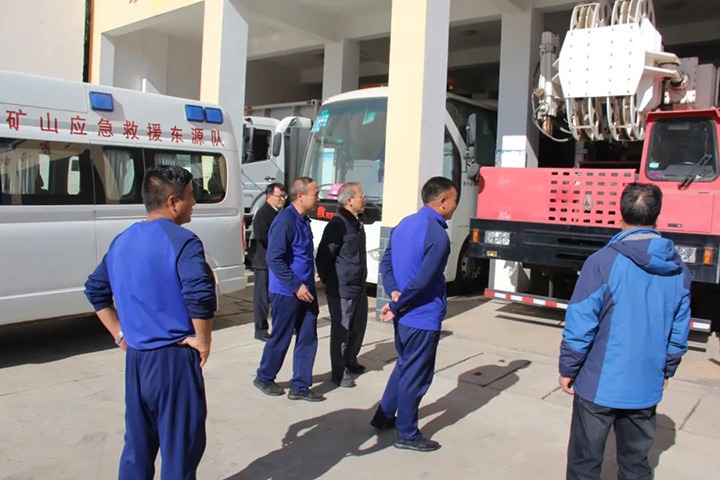 【聚焦云煤】云煤（拉斯维加斯官网）集团党委委员、纪委书记、省监委驻集团监察专员翁立志一行到国家矿山应抢救援东源队检查指导事情
